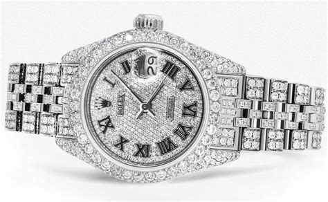 diamentowy zegarek rolex